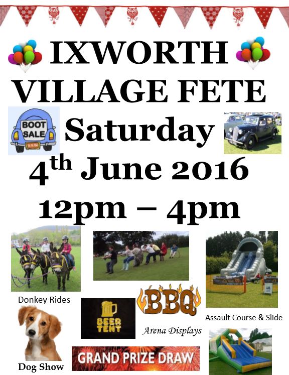 Ixworth Village Fete 2016